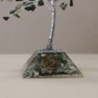 Moss Agate Tree with Organite Base - 160 Gemstone