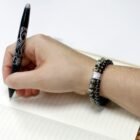 Dalmatian Jasper Magnetic Gemstone Bracelet