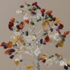 Multiple Gemstone Tree with Organite Base - 160 Gemstone