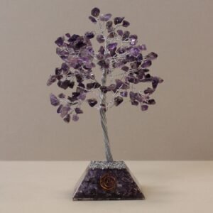 Amethyst Tree with Organite Base - 160 Gemstones
