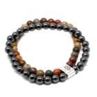 Picasso Jasper Magnetic Gemstone Bracelet