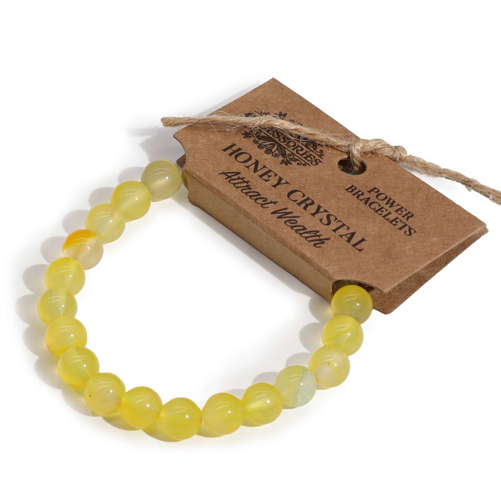 Honey Crystal Power Bracelet