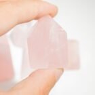 Rose Quartz Crystal Points (Approx 8 Pieces)