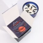 Aries Candle with Gemstone Bracelet – Red Jasper, Bloodstone, Hematite
