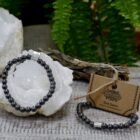Rock Quartz Magnetic Gemstone Bracelet
