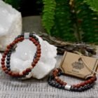 Redstone Magnetic Gemstone Bracelet