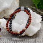 Redstone Magnetic Gemstone Bracelet