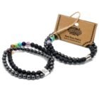 Black Stone Chakra Magnetic Gemstone Bracelet
