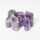 African Amethyst Crystal Points (approx 8 Pieces)
